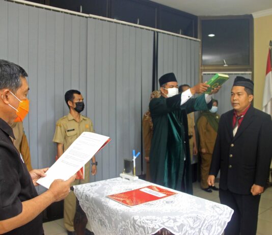 Sekda Lantik Pejabat Fungsional