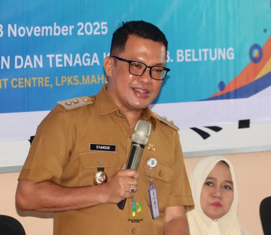 Buka Pelatihan Unit Kompetensi, Wabup Ingin Fokus Pada Peningkatan Kualitas SDM