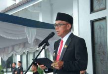 Bupati Belitung Pimpin Upacara Peringatan Hari Bela Negara ke-77