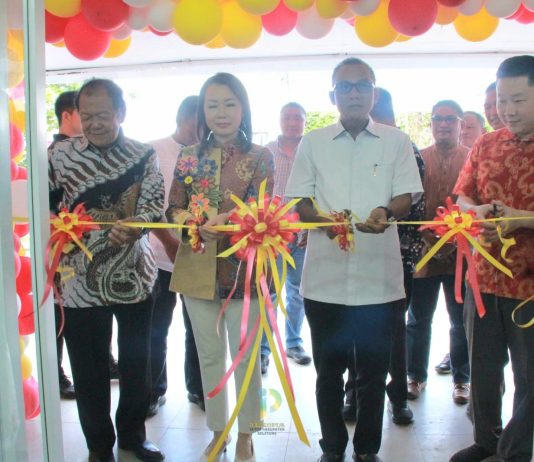 Ekonomi Tumbuh, Bupati Belitung Resmikan Gerai Ke-9 Babelmart di Kawasan Bundaran Satam