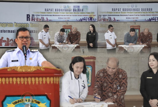 Wabup Belitung Dukung Rakorda BKKBN, Sinkronkan Program Stunting Dengan Makan Bergizi Gratis