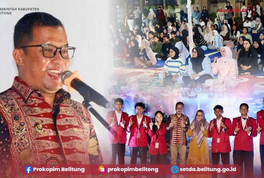 Wabup, Syamsir Apresiasi Kreativitas Generasi Muda pada SAC ke-11 SMA N 1 Tanjungpandan