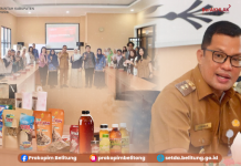 Wabup Belitung, Syamsir Buka Pelatihan dan Workshop UMKM di UPT PLUT